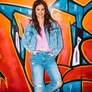 Grand Beach Club - Crop denim jacket